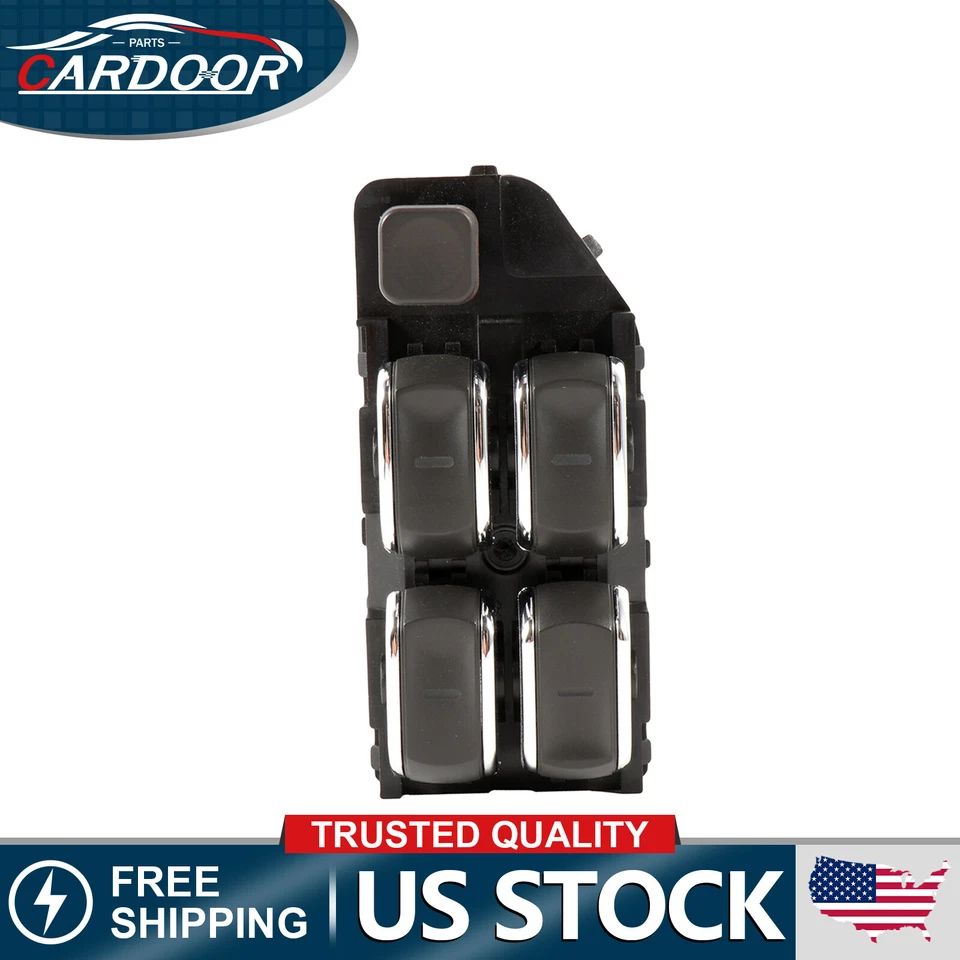 For Cadillac Deville 1997 1998 1999 Power Window Switch Front Driver Side - Image 1 of 4