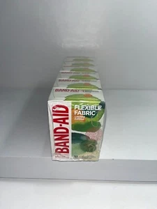 6 Sealed Boxs Band Aid Flexible Fabric, 30 Assorted Sizes Each Box - Picture 1 of 7