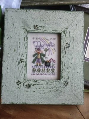 MARCH by Shepherd's  Bush - Year in Stitches Series, Terri Richards, c2003  - Image 1 of 3