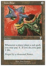 IRON STAR ~mtg NM 7th Edition Unc x4