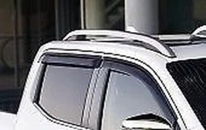 Nissan Navara NP300 D23M Doble Tapa Ventana Viento/Deflectores de Lluvia Juego - Imagen 1 de 1
