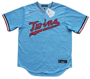 Camiseta deportiva de los Mellizos Minnesota Josh Donaldson L Nike azul nueva con etiquetas - Imagen 1 de 4