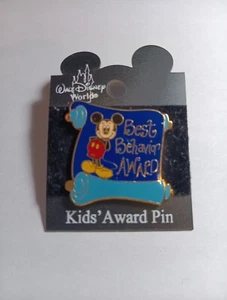 Prendedor de Mickey Mouse del premio al mejor comportamiento de Disney - Imagen 1 de 2