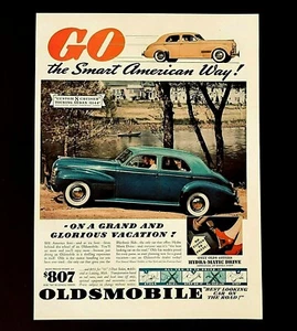 1940 Oldsmobile Custom 8 Cruiser Advertisement Smart American Way Vtg Print AD - Picture 1 of 1