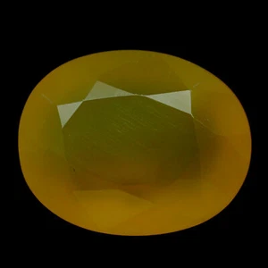 Shola Genuine 31.95 Ct Natural Yellow Fire Opal Huge from Mexico - Picture 1 of 3