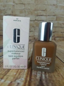 Clinique fondotinta superbilanciato trucco #17 ambra (D-G) 1 oz nuovo con scatola - Foto 1 di 1