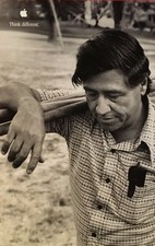 Original APPLE THINK DIFFERENT poster-CESAR CHAVEZ-11x17-NEW