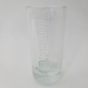 Jägermeister Clear Shot Glass 0.1L Embossed Logo on Sides Stag Logo On Bottom - Picture 1 of 7