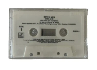 Boyz II Men Uhh Ahh (Cassette Single) VG Pop Hip Hop R&B - Image 1 of 4