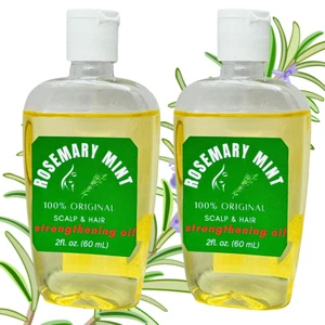 2X Rosemary Oil Hair Loss Treatment Growth Natural Essential Hair&Scalp Oil 60ml - Picture 1 of 12