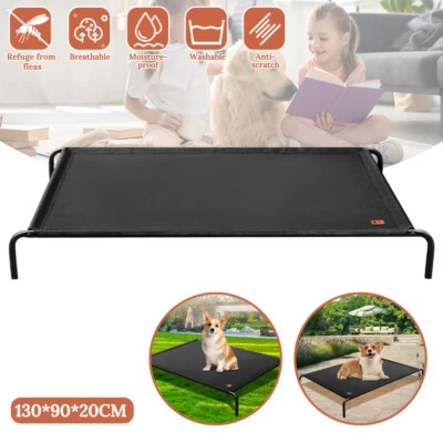 Elevated Trampoline Pet Bed Dog Raised Heavy Duty Extra Large Hammock Mesh XXL - image 1 of 4