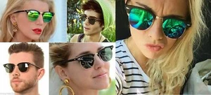  OCCHIALI DA SOLE Classico Retrò Vintage UOMO E DONNA Unisex sunglasses UV400  - Imagen 1 de 4