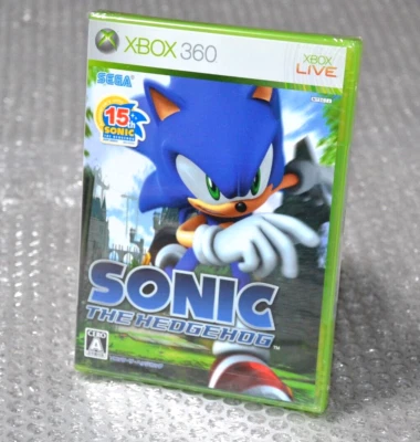 Sonic the Hedgehog (2006) - Brand New Factory Sealed - Japan Xbox 360 - RARE! - Image 1 of 4