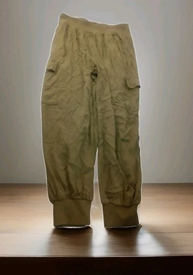 C&C California Jogger Cargo Lyocell Pants Womens XL Green Pull On  Flowy - Image 1 of 4