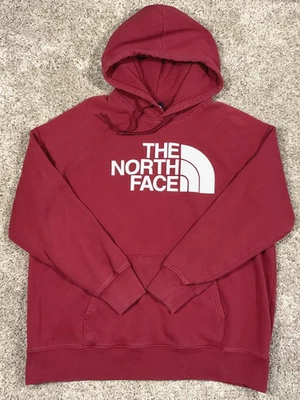 Sudadera con Capucha THE NORTH FACE Mujer XL Interior Polar Logo Grande Rojo Foto 1 de 4