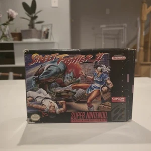 Street Fighter 2 (Super Nintendo SNES) NO INSERT, NOT TESTED - Picture 1 of 3