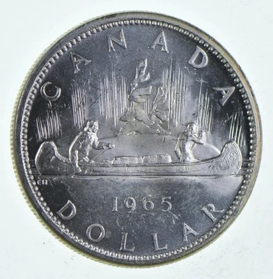 Silver Dollar 80% - 1953-1967  Canada Canadian ASW .60 Troy Ounces Random Date - Image 1 of 4