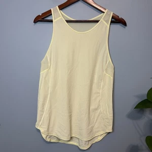 Lululemon Sculpt Tank II in Elixir Yellow. FLAWS. Size 6 ? - Picture 1 of 12