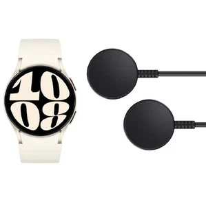 Montre connectée Samsung Watch 6 Or 40mm SM-R930NZECXAA avec 2 chargeurs - Photo 1 sur 5