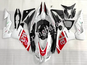 Fit for 2016-2018 Aprilia RSV4 1000 Red White Black ABS Injection Fairing Kit - Picture 1 of 6