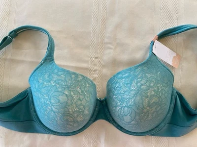 Nuevo con etiquetas Sujetador Camiseta Lane Bryant Cacique 40DD Ligeramente Forrado The Cotton Collection Foto 1 de 4