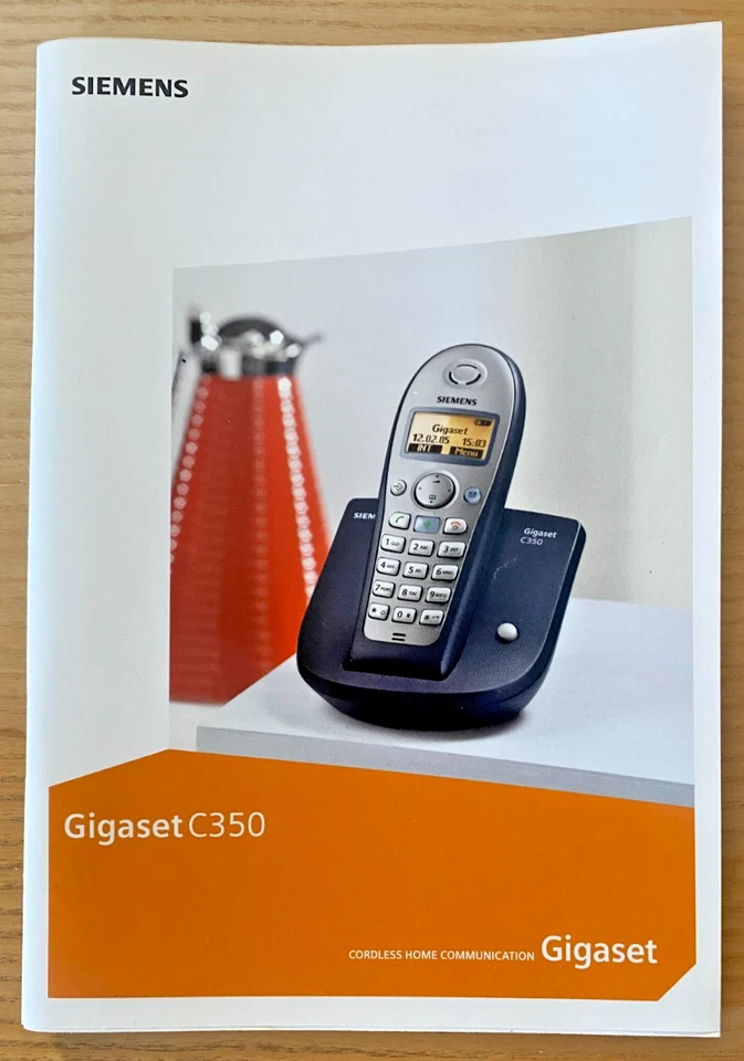 Istruzioni per l'uso in italiano per telefono cordless SIEMENS Gigaset C350 - Immagine 1 di 1