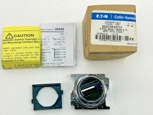 New EATON 10250T1367 Selector Switch 4 Pos. Maintain Nema 4-13 Series A3 - Picture 1 of 4