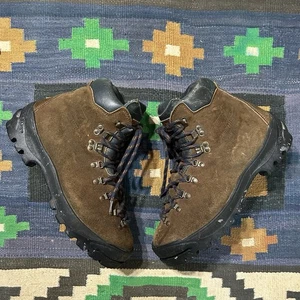Stivali da trekking vintage Zamberlan in pelle marrone taglia 9 - Foto 1 di 10