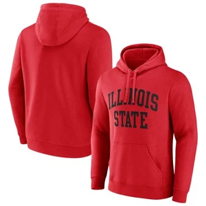 Men's Red Illinois State Redbirds Arch Pullover Hoodie - Picture 1 of 3