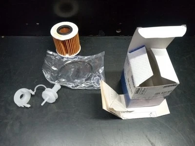 Filtro de aceite de motor MAHLE OX 414D1 para P967 P7398 ML1031 LF607 L25608 CH9972 ka Foto 1 de 4