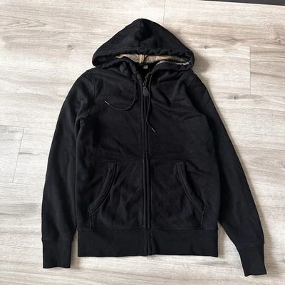 MENS BURBERRY BRIT CHECK ZIP HOODIE JACKET SIZE S - Image 1 of 4