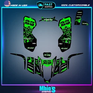 Kawasaki KFX 400 2003 2004 2005 2005 2006 2007 - 2008 graphic kit - Picture 1 of 9