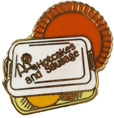 McDonald's Restaurant "Hotcakes and Sausage" Lapel Pin - Image 1 of 3