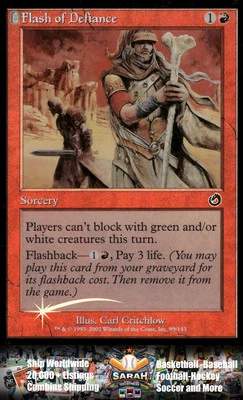 Flash of Defiance 99 Torment Magic The Gathering - Image 1 of 2