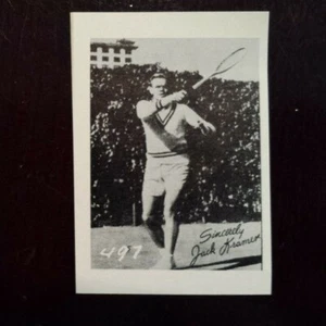 JACK KRAMER TENNIS - 1955 Sportmagazin #497 Fanclub Post in Karte - Bild 1 von 2