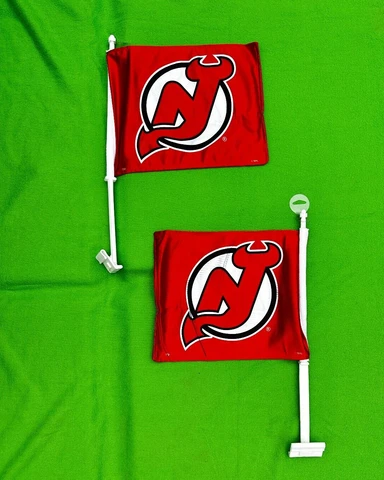 Devils HOCKEY PLAYOFFS RED Car Flag New Jersey Cover