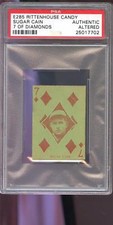 1933 E285 Rittenhouse Candy 7 Of Diamonds Sugar Cain PSA A Graded Baseball Card