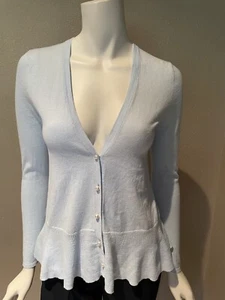 Lilly Pulitzer light blue cardigan with pearl buttons Size XS - Picture 1 of 6
