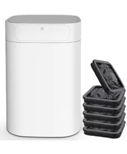 4.6 gallons Self-Sealing&self-Changing Smart Bag Change Garbage can - Picture 1 of 7