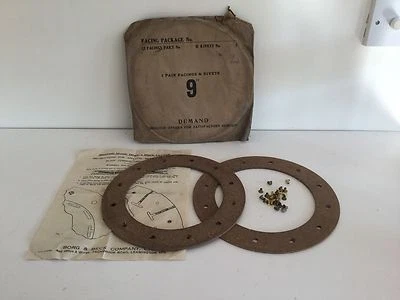 A.C. (Acedes), Wolseley, 1930s, Clutch Linings, NOS  - Image 1 of 4