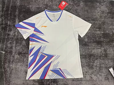 2024 New Li-Ning Quick-drying men's Tops table tennis clothes badminton T shirts - Image 1 of 4