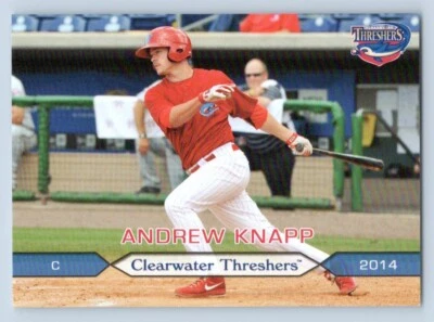 Andrew Knapp 2014 Grandstand Clearwater Threshers - Image 1 of 2