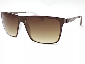BLOC Cabana Sonnenbrille Brown Weiß Gunmetal mit Brown Gradient Linsen CMBR80 - Bild 1 von 4