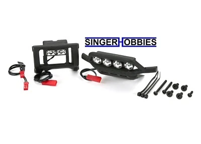 Traxxas 3794 LED light set Complete 2WD Rustler Front/Rear Bumpers LED BEC TRA1 - Image 1 of 2