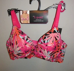 Nobo SOFT Flex Wire Convertible Strap T-Shirt Bra (Size 32D) BRAND NEW W TAGS - Picture 1 of 5