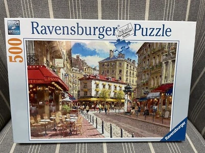 Ravensburger Quaint Shops Puzzle 500 piece  NEW SEALED - Image 1 of 2
