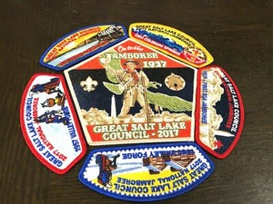 BSA GREAT SALT LAKE COUNCIL 2017 NATIONAL JAMBOREE JSP SET 