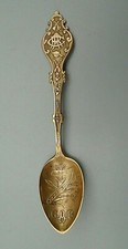Grand Army of the Republic Bronze 28th Natl Encampment Spoon Heeren Bros & Co