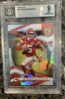 2020 Panini Donruss Elite - #1 Patrick Mahomes II - Image 1 of 4