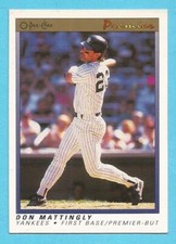 DON MATTINGLY Baseball Singles & Inserts (With Pictures) / You Pick The Cards